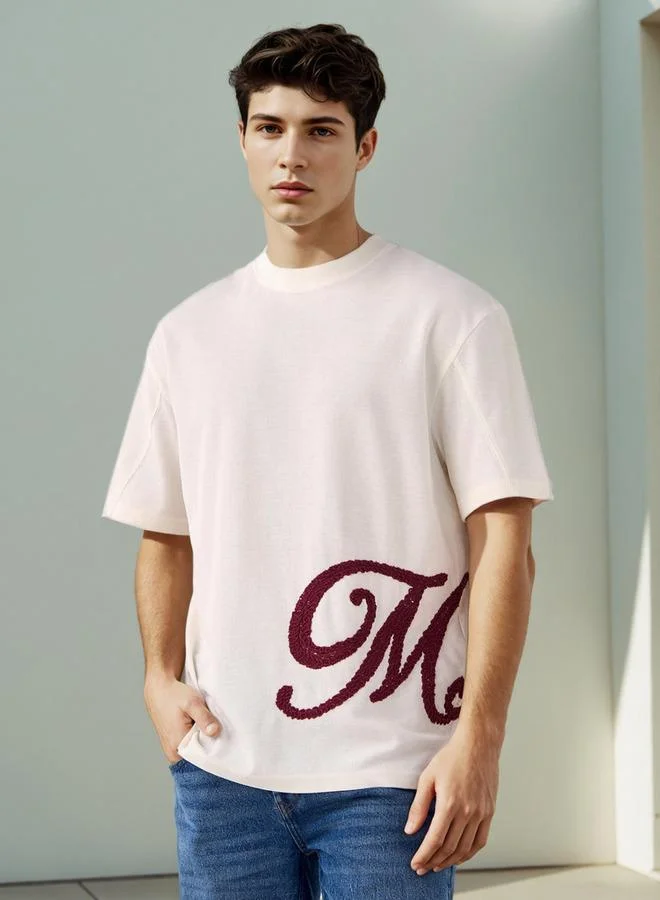 Lee Cooper Lee Cooper Side Embroidered T-shirt
