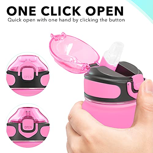 Enerbone 32 oz Drinking Water Bottle with Times to Drink and Straw, Motivational with Carrying Strap, Leakproof BPA & Toxic Free, Ensure You Drink Enough Water for Fitness Gym Outdoor - Image 5