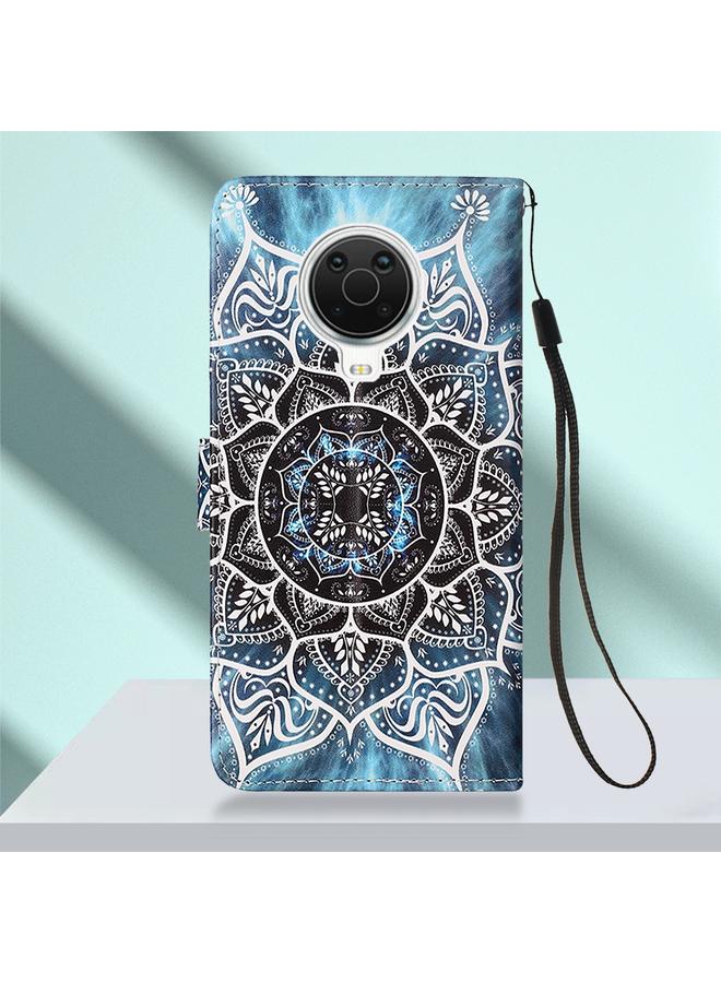 S-TOP Case For Nokia G20 / G10 Colored Drawing Plain Weave Leather Phone Case - Image 3