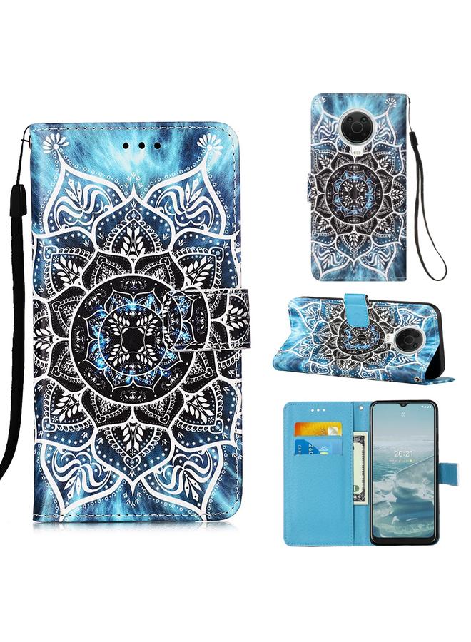 S-TOP Case For Nokia G20 / G10 Colored Drawing Plain Weave Leather Phone Case - Image 1