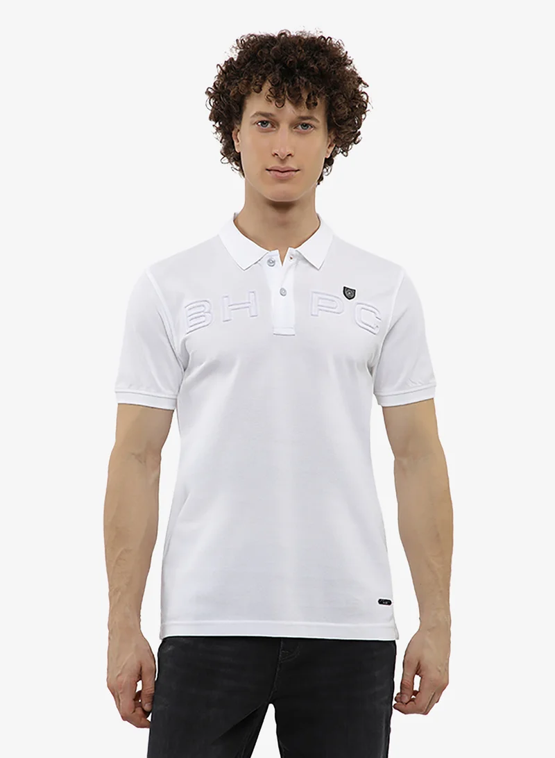 BEVERLY HILLS POLO CLUB Tuffed Embroidery Polo