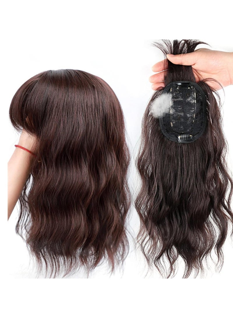 إستيل شعر مستعار بوبو مصنوع من الألياف المقاومة للحرارة للنساء، شعر مستعار كامل بمظهر طبيعي للاستخدام اليومي، بني فاتح - Image 3