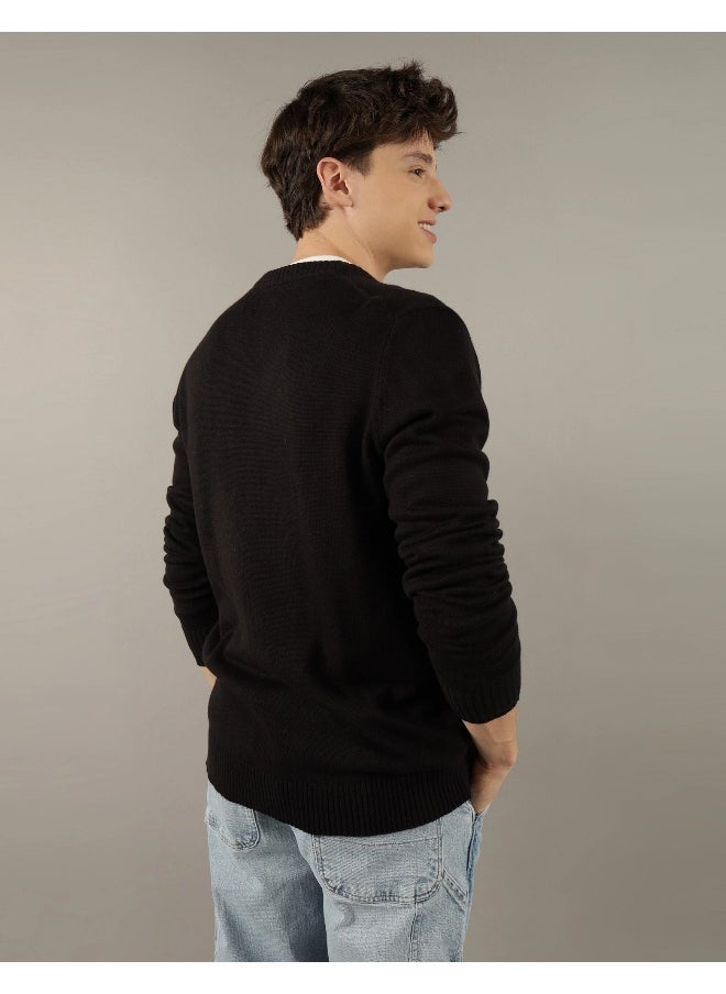 American Eagle - AE Super Soft V-Neck Sweater - Image 1