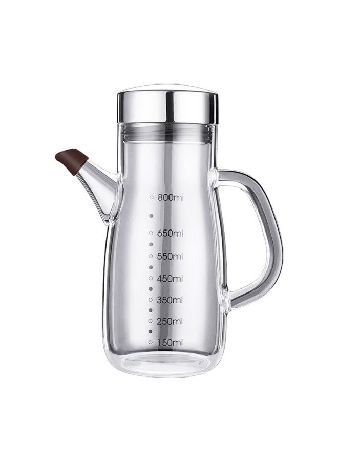 SSGP Sanli Steel Oil Bottle, Kitchen Household Large Size, Non-drip Oil Container, High Borosilicate Glass, 800ml, No.1 Member Store - Image 4
