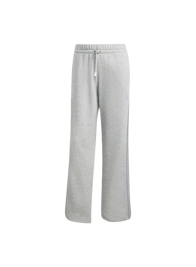 Adidas HOLIDAY 3-STRIPES FLEECE OPEN HEM PANTS - Image 1