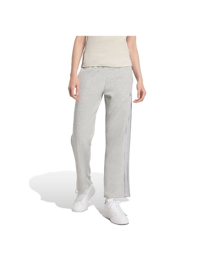 Adidas HOLIDAY 3-STRIPES FLEECE OPEN HEM PANTS - Image 2