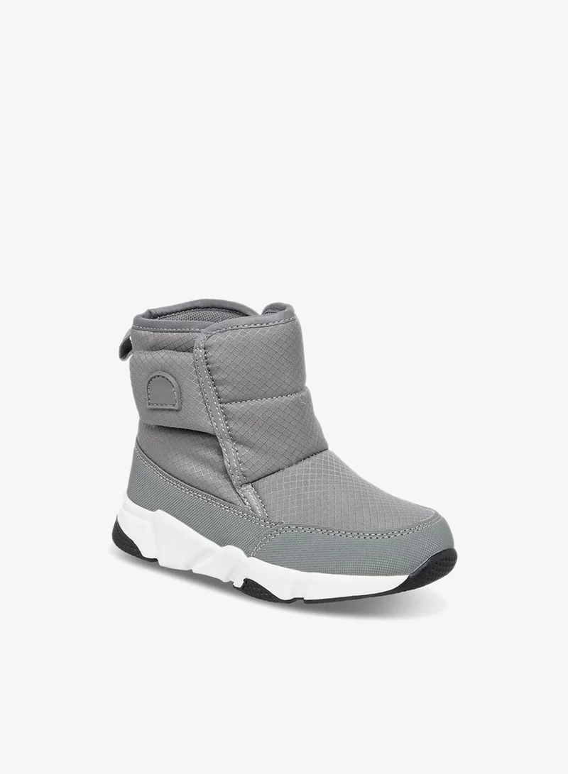 JUNIORS Boys Hook and Loop Ankle Boots
