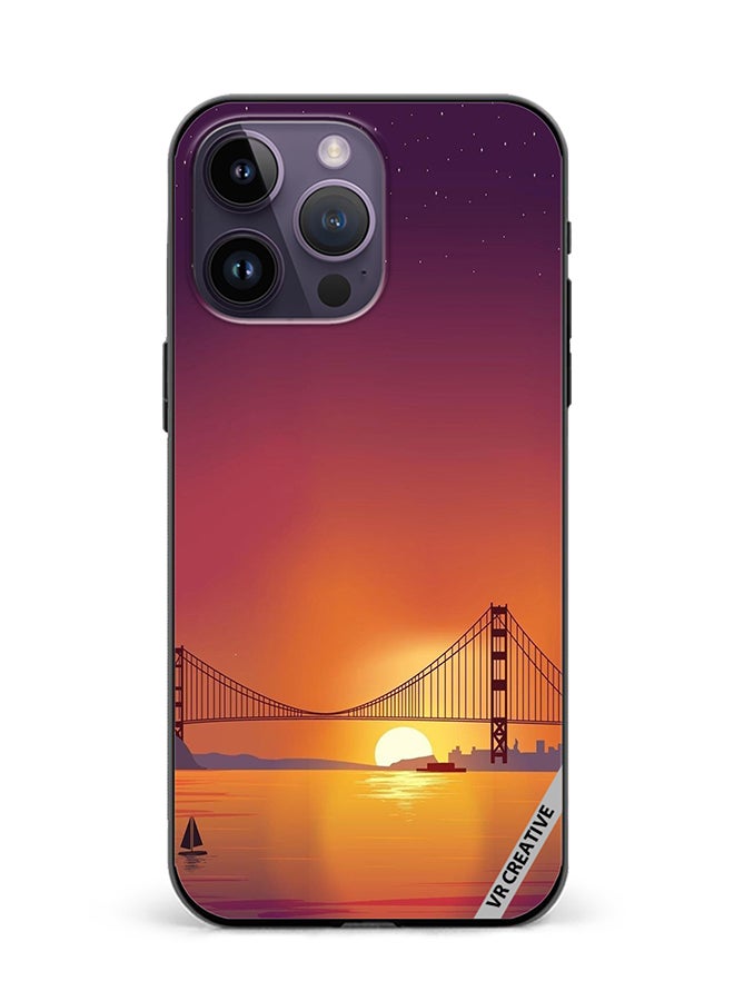 VR CREATIVE Protective Case Cover For Apple iPhone 15 Pro Nature Design Multicolour - Image 1