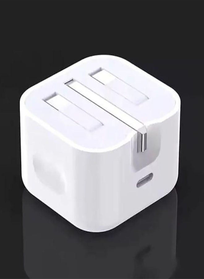 Charger For IPhone 15 Pro Max, 35W, Completely Safe For Your Device With Super - Fast Charging With Unparalleled Power And Safety - White - Image 1
