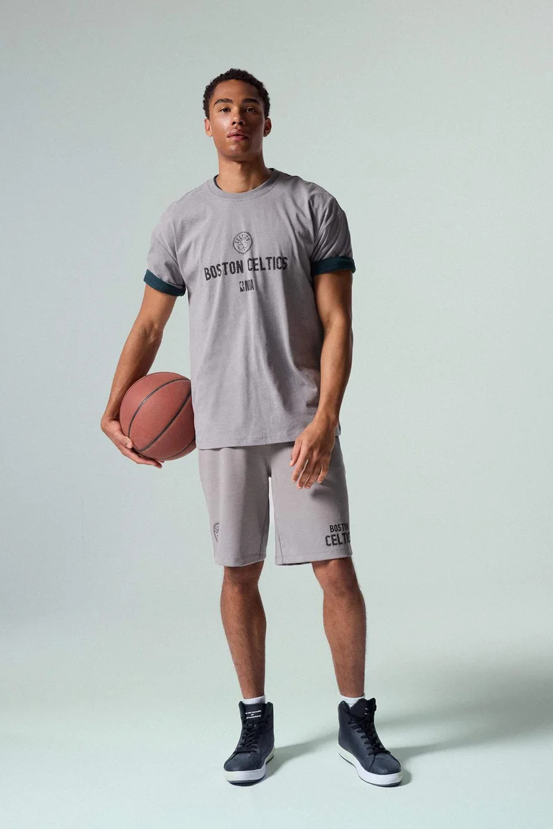 DeFacto NBA Boston Celtics Standard Fit Shorts