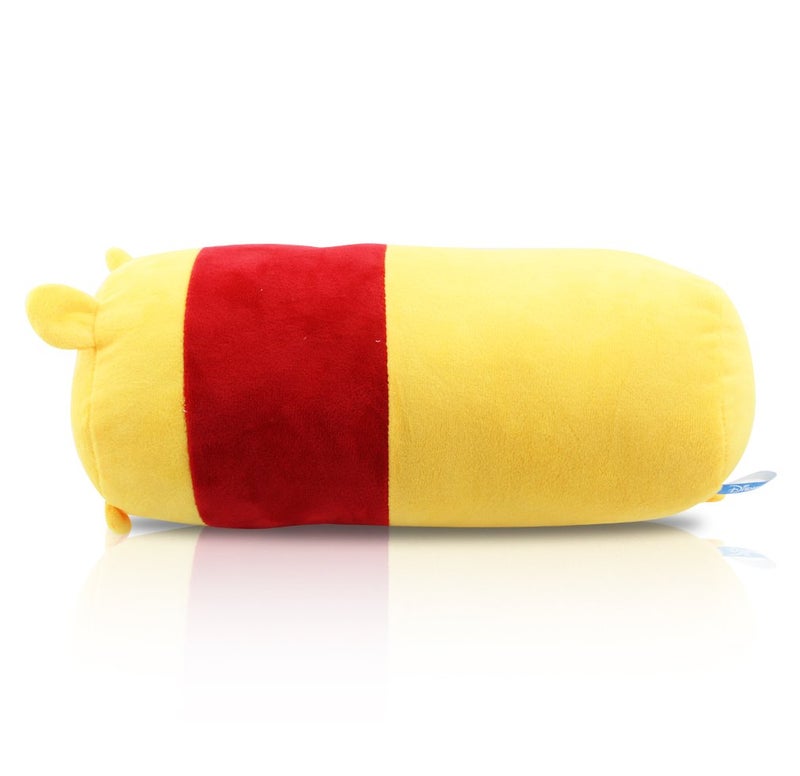 Finex 2 Pcs Set Pooh Bear and Friends Plush Travel Pillow Stackable Long Cushion for Long Flight car Ride Cruise - Image 5