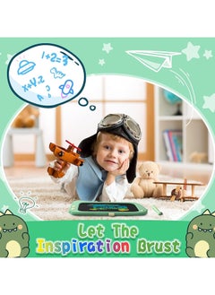 General LCD Doodle Board Tablet Toys - 2-6 Years Kids Green Dinosaur Drawing Tablet  - Image 2