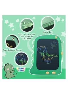 General LCD Doodle Board Tablet Toys - 2-6 Years Kids Green Dinosaur Drawing Tablet  - Image 5
