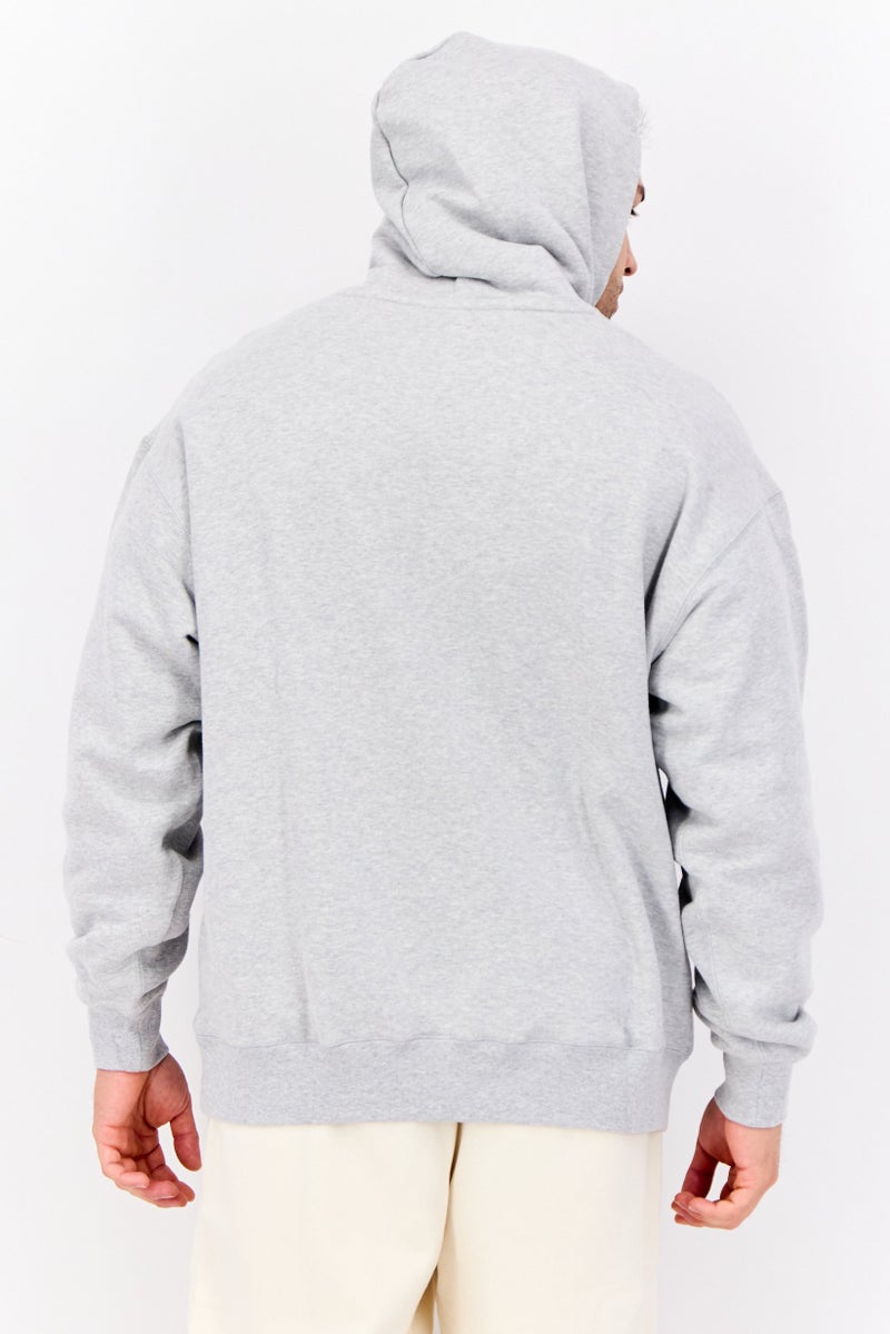 PUMA Puma x Select Men Sportswear Fit Long Sleeve Training Sweatshirt, Heather Grey  - Image 3