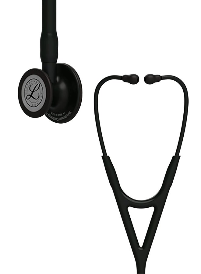 ثري ام سماعة الطبيب التشخيصية 3M™ Littmann® Littmann® Cardiology IV™، سماعة طبية تشخيصية قياس 69 سم، (أسود 6163) - Image 1