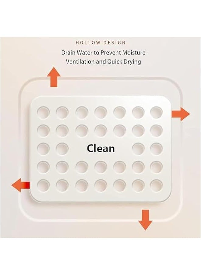 Cleaning Supplies Caddy,2 Pack Shower Caddy Basket Tote,Plastic Storage Basket with Handle Portable Organizer Basket Bin for Bathroom Kitchen Dorm Room Bedroom Toiletry Laundry Pool Beach