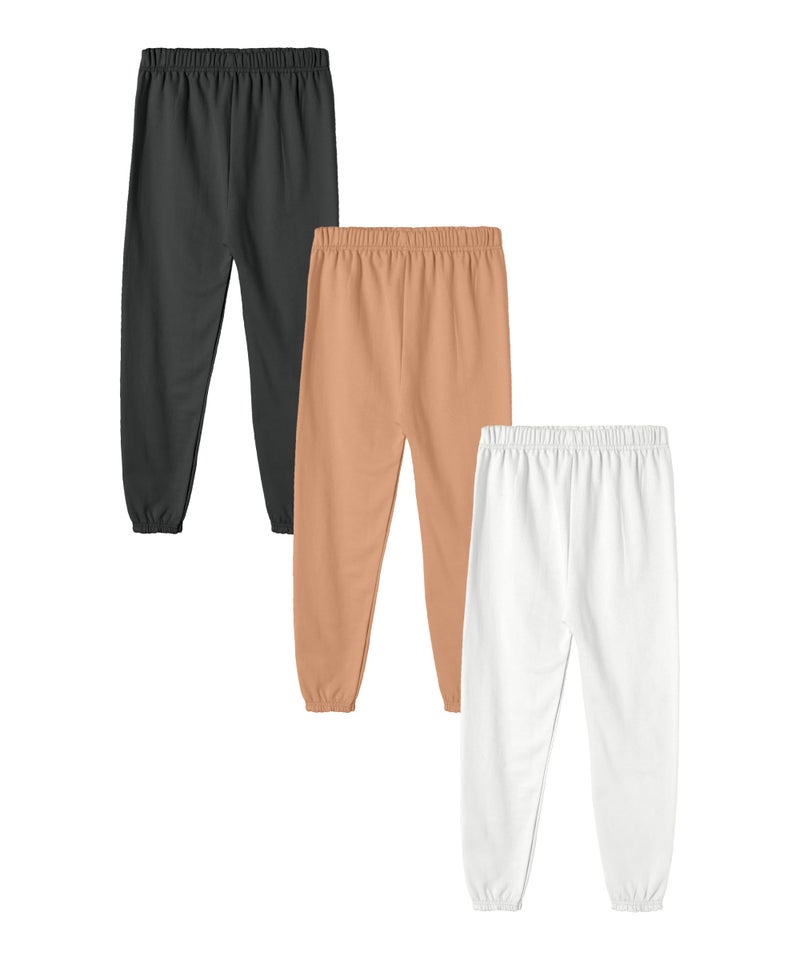 SHODOX® Cotton Blend Regular fit Printed Multicolor Track Pants for Boys (Pack of 3) - Image 2