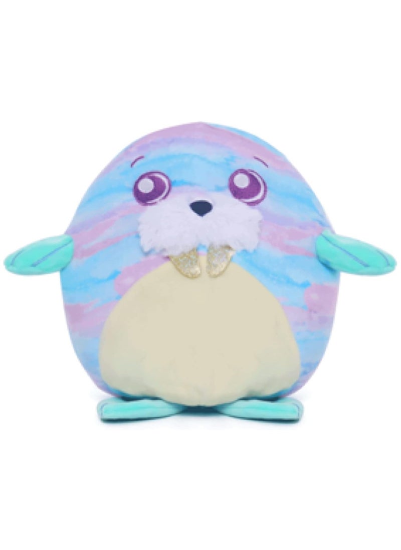 Happy Lines Gifts Dream Beams glow in the dark - Wave 3, Lucas the walrus (7.5"/18cm) - Vacuum Pack w/ hangtag  - Image 1