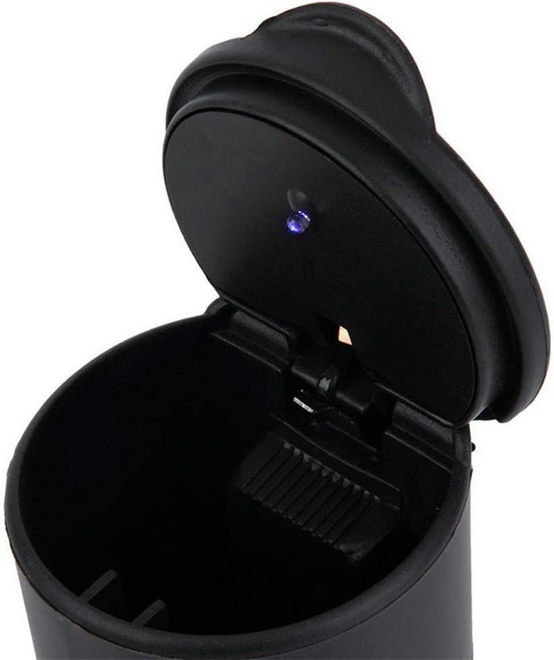 TRIXES Portable Car Ash Tray with LED Light - Mini Trash Bin and Storage Box - Image 5