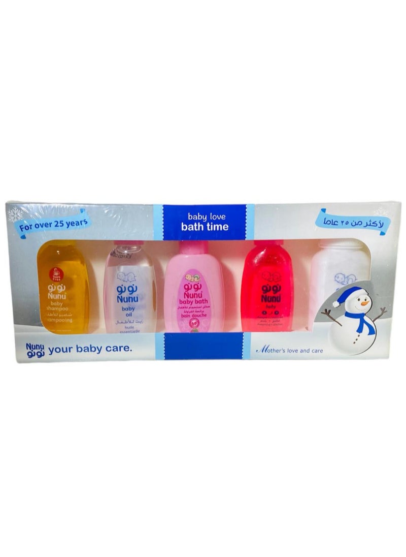 NoNo Nunu Baby Care Products Set, 50 ml - 5 Pieces  - Image 3