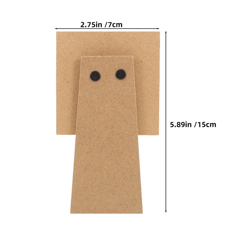 2pcs Picture Frame Easel Backing: Wood Framebacks Photo Frame Stand Adhesive Board For Tabletop Art Tiles Paintings Display Exhibitions Travel - Image 5