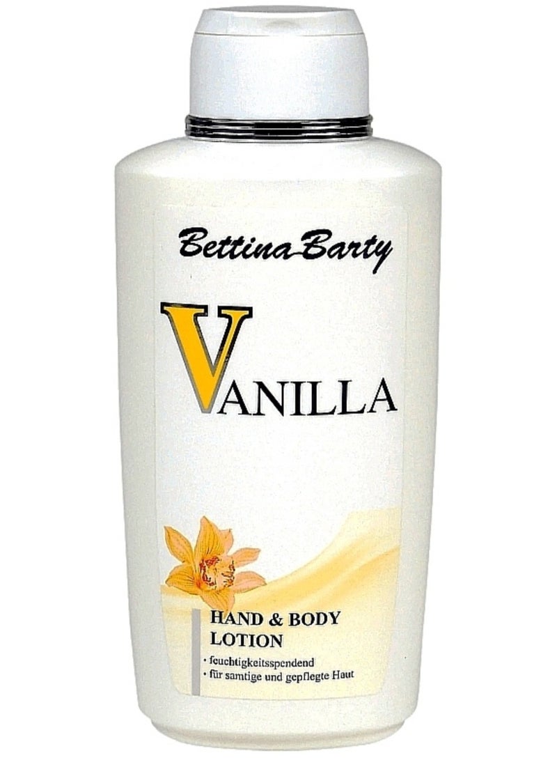 BETTINA Barty V ANILLA HAND &BODY LOTION 500ml
