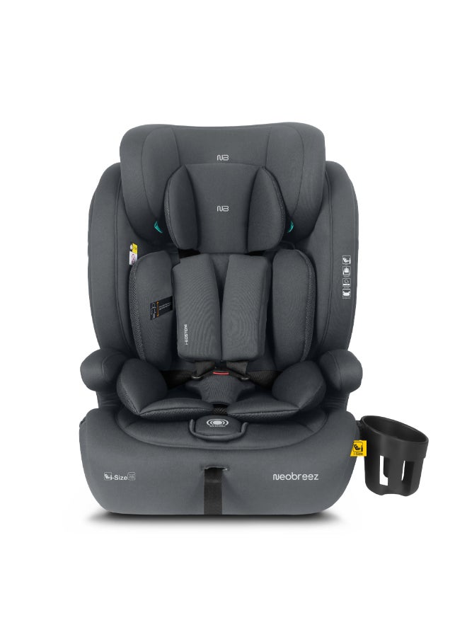 neobreez I-Bostoni Universal 3 In 1 Children‘S I-Size Deep Toddler Child Car Seat, Ecer129,Group 1/2/3, High Back Booster Seat, Adjustable Headrest,3-Point Safety Belt(9-36 Kg,76-150 Cm,9M To 12Yrs) - Image 1