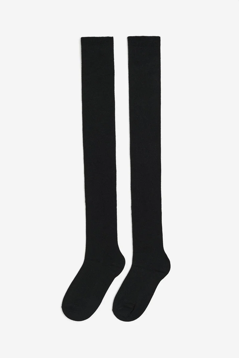 H&M 2-pack over-the-knee socks