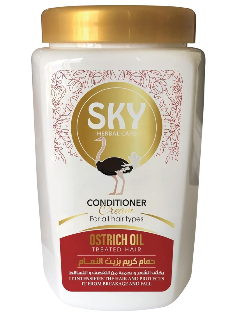 سكاي حمام كريم 1000 جرام بزيت النعام - Image 1