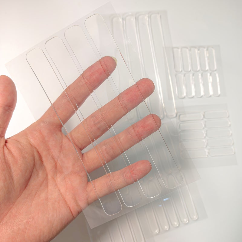 24pcs Multi Size Silicone Edge Guard Strips Self Adhesive Anti Collision Bumper Protectors For Vehicle And Furniture - Image 2