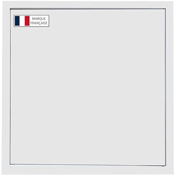 400 X 400 MM STEEL DOOR WITH MAGNETIC CLOSURE, SIDE OPENING LEFT/RIGHT, ACCESS PANELS FOR WATER METER, CEILING, BATHTUB, FUSE BOXES, CONCEAL WIRES, HOSES - Image 1