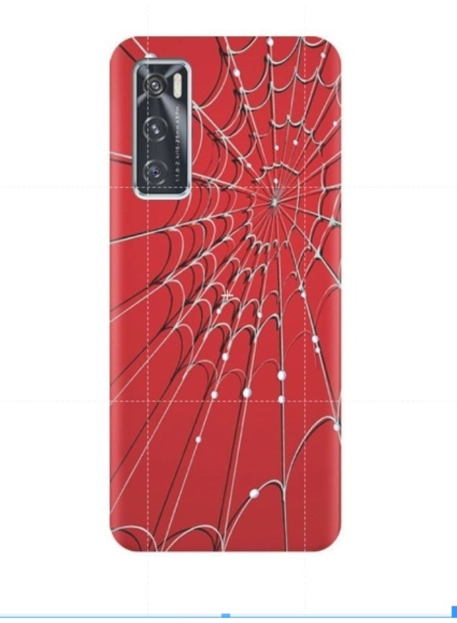 إيه إم سي ديزاين غطاء حماية واق لهاتف فيفو V20 SE أحمر