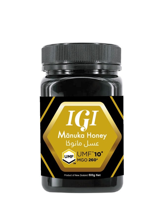 IGI Manuka Honey 100% New Zealand Manuka Honey MGO260+ UMF10+ 500g  - Image 2