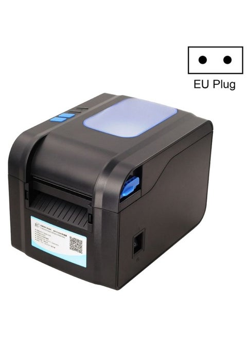 Xprinter XP-370B Barcode Printer Self-adhesive QR Code Printer Label Clothing Tag Thermal Ticket Machine(EU Plug)