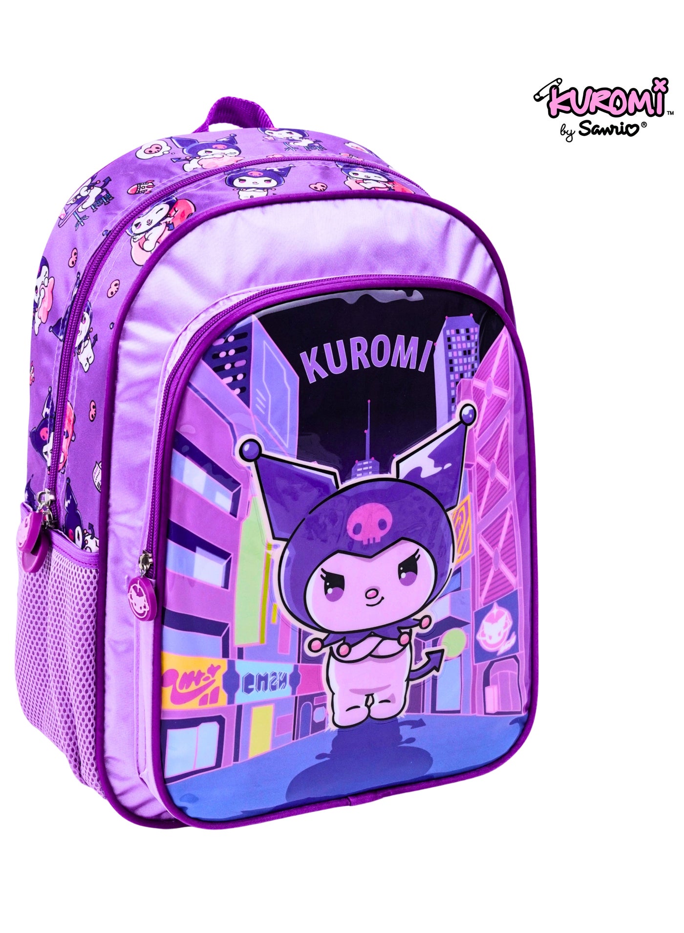 شنطة ظهر سانريو كورومي أمبيشن 5 في 1 مقاس 16 بوصة