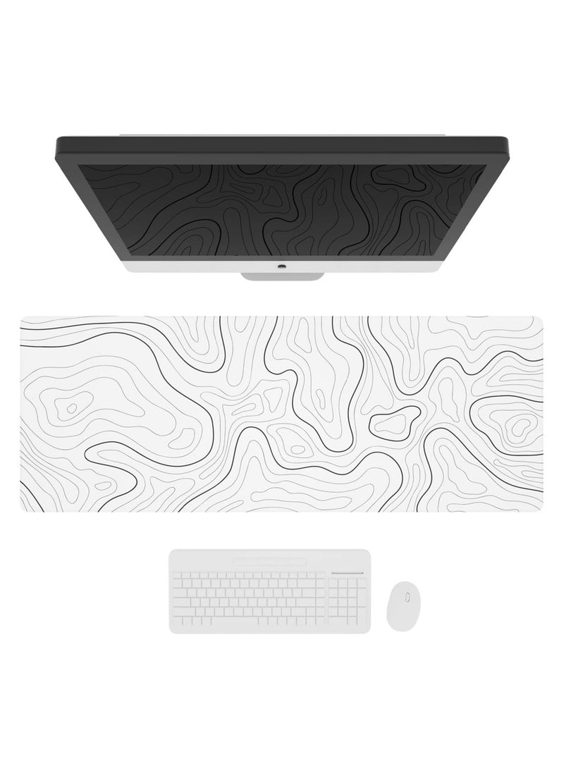 سكاي تاتش قاعدة ماوس العاب كبيرة بحواف مخيطة ممتدة XL (80cm x 30cm) - Image 2