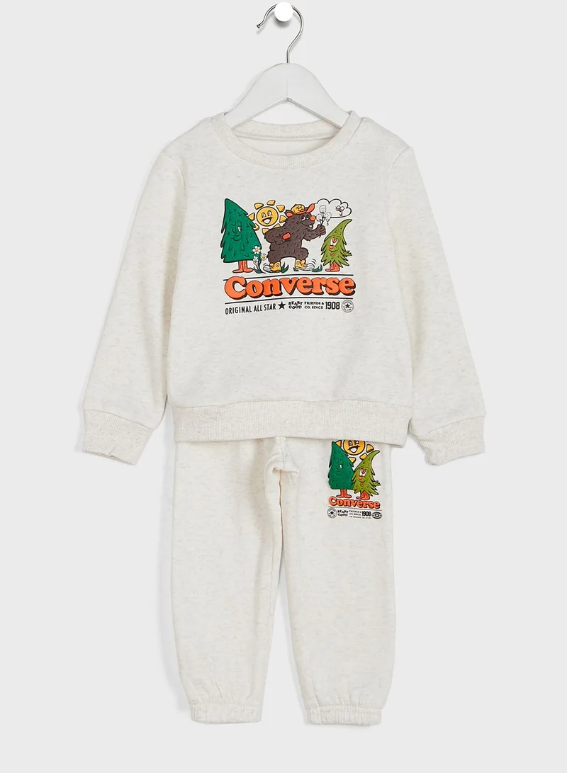 CONVERSE Into The Wil Sweatshirt Set