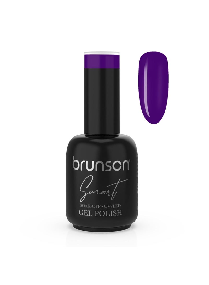 brunson Smart Gel Nail Polish UV/LED Gel Nail Polish Soak Off Nail Gel High Shine Gel Nail Polish Manicure Gel BSM087