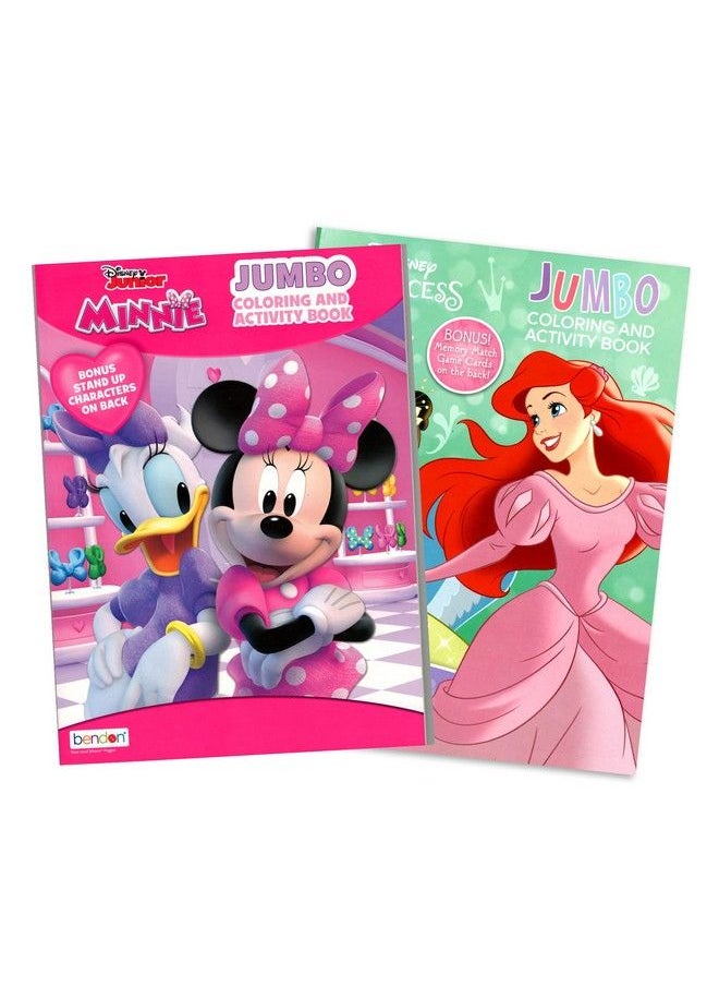 Disney Classics Coloring And Activity Books For Kids Bulk Coloring Bundle With Mickey Mouse Minnie Ariel Featuring Stickers Activities Mazes Games Puzzles And More