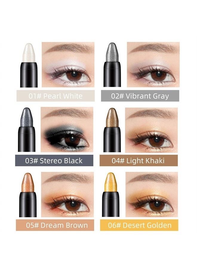LSxia 15 Colors Glitter Eyeshadow Stick Colorful Set, Shimmer Glitter Pearl Cream Eye-Shadow Stick Eyeshadow Crayon, Shiny Colored Sticks Eyeshadow Pen Eye Makeup, Long Lasting Smooth Eye shadow Stick  - Image 2
