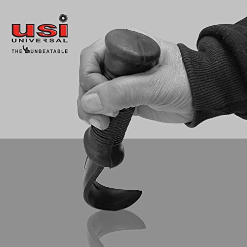 USI UNIVERSAL KN Training Rubber Knife For Martial Arts Training & Practice,Training Against Real Knife Attacks, Made Of Soft Rubber Material (Black, Pack of 1Pc) - Image 4