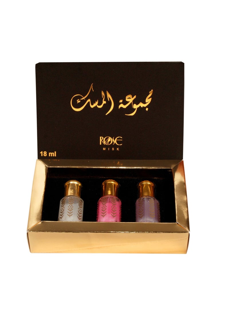روز مسك مجموعة المسك الأصلي من روز مسك : مسك الرمان , مسك اللافندر , مسك أبيض  - Image 1