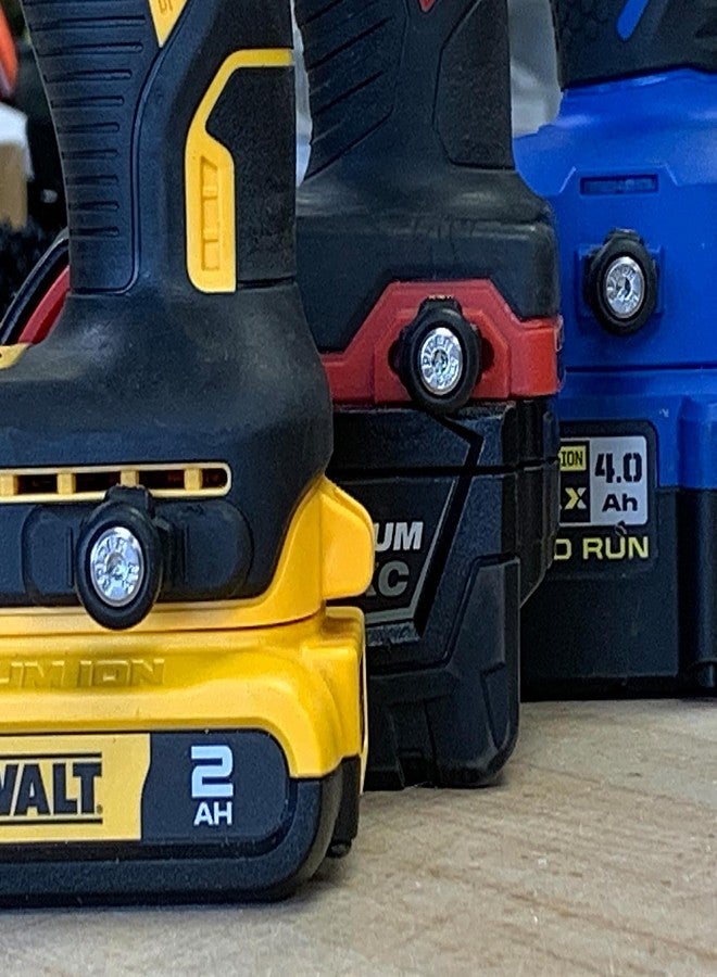 Spider Tool Holster - Pro Tool Holster + Two Driver Pins - Upgraded, Self Locking Multi Tool Holder with Ambidextrous Thumb Lock - Compatible with All Major Drill and Driver Brands - Image 3