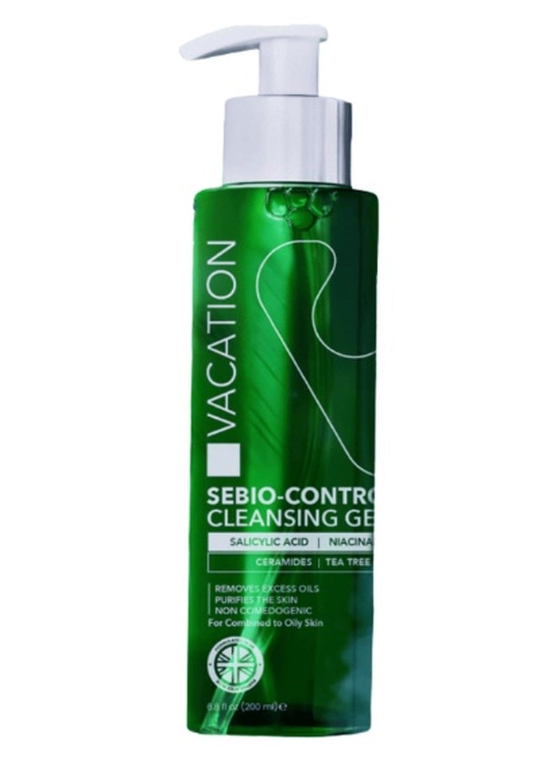 VACATION Facial Sebio Control Cleansing Gel 200ml - Image 1