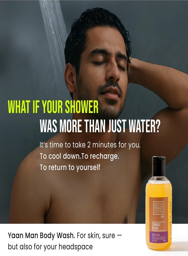 Yaan Man Combat Ready Body Wash 200g (Face & Body Wash) - Image 3