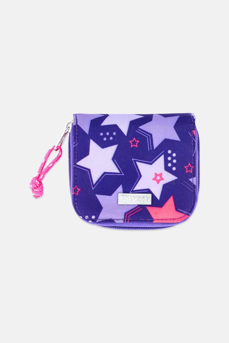 Top Model Kids Girl Star Sequined Purse, Multicolor - Image 1