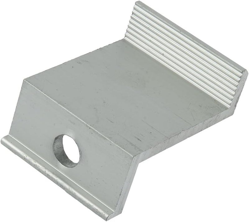 Solar Panel End Clamp 10Pcs Aluminum Alloy Mounting For 30 32 35 40mm Frame Silver - Image 4