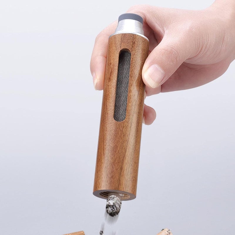 Swabs Mini Cigarette Ashtray - Portable Anti Soot Flying Leakage Proof Car Cigarette Holder - Smokeless Handheld Ashtray - Image 3