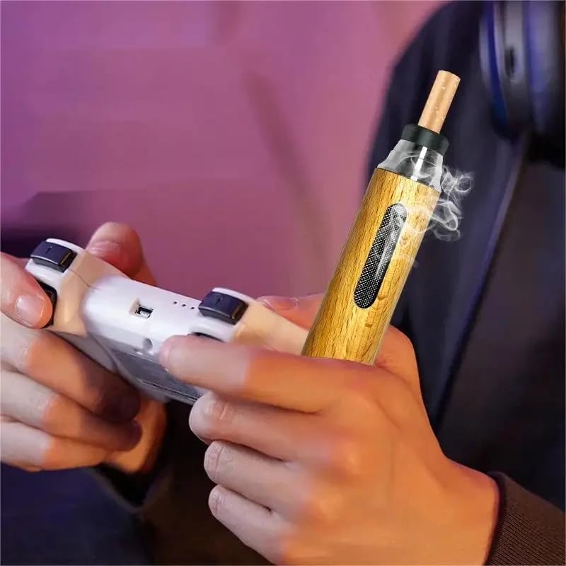 Swabs Mini Cigarette Ashtray - Portable Anti Soot Flying Leakage Proof Car Cigarette Holder - Smokeless Handheld Ashtray - Image 4