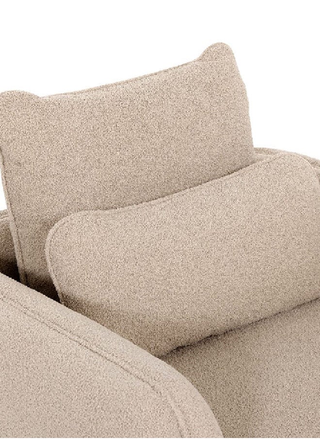 Cocco Armchair Beige & Brown